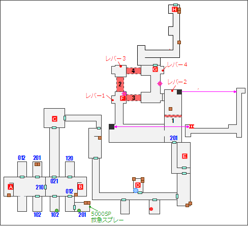 地下研究室マップ
