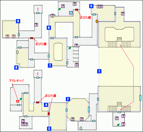 レイドモード(難易度DARK)：Stage15-3マップ