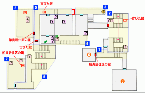 レイドモード(難易度DARK)：Stage3マップ