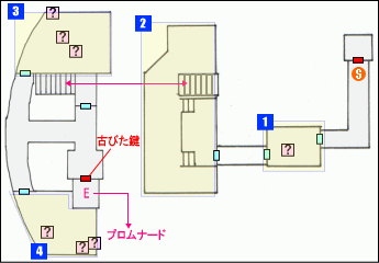レイドモード(難易度DEEP)：Stage6-1マップ