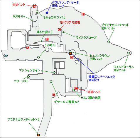 ヲルバ郷 AF400年マップ