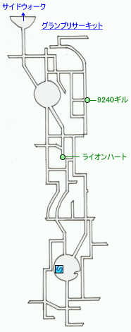 聖府首都エデン：グランプリサーキットマップ